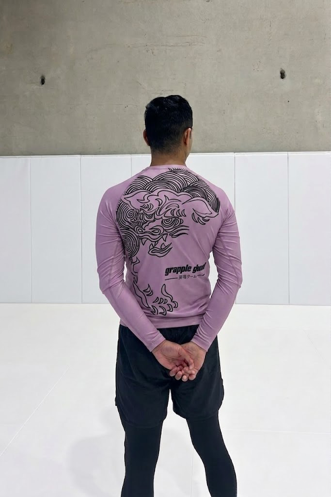 Mens Foo Dog Long Sleeve Rashguard